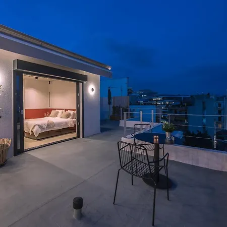 City-view Penthouse At Panormou *